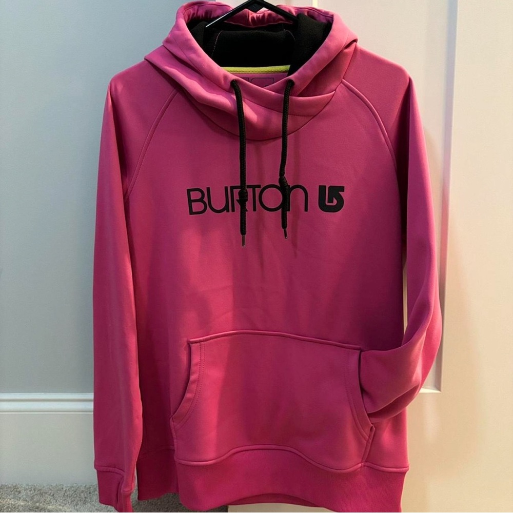 SOLD -Burton Hoodie- hot pink. Never worn